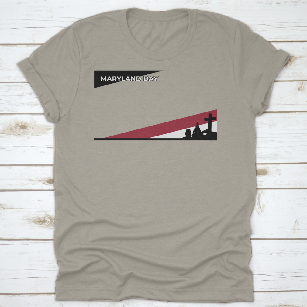 A vibrant Maryland Day vector illustration background showcasing the state's culture and heritage in a colorful design.