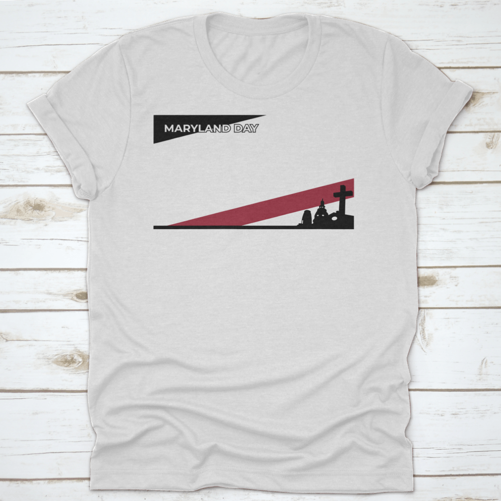 A vibrant Maryland Day vector illustration background showcasing the state's culture and heritage in a colorful design.