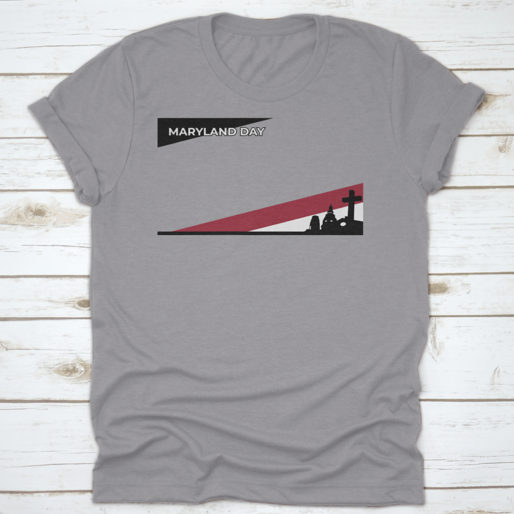 A vibrant Maryland Day vector illustration background showcasing the state's culture and heritage in a colorful design.