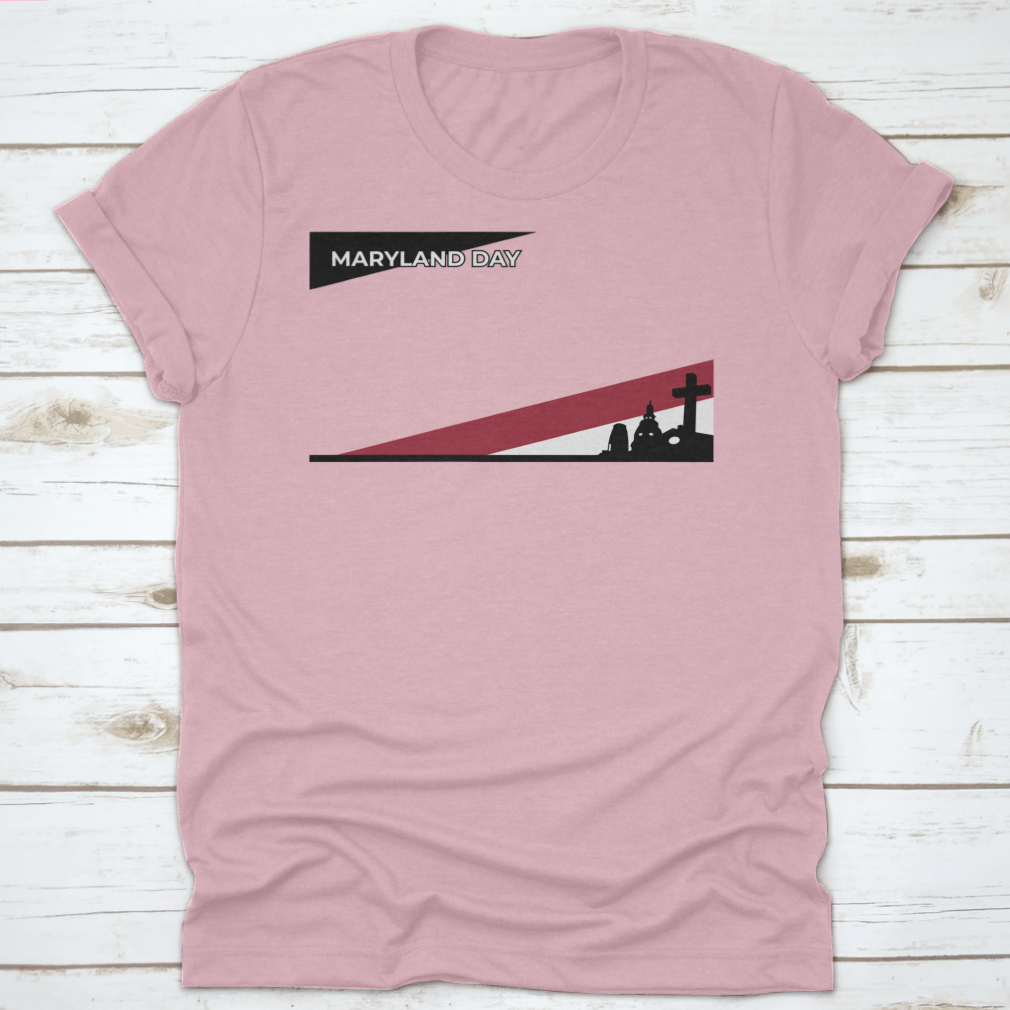 A vibrant Maryland Day vector illustration background showcasing the state's culture and heritage in a colorful design.