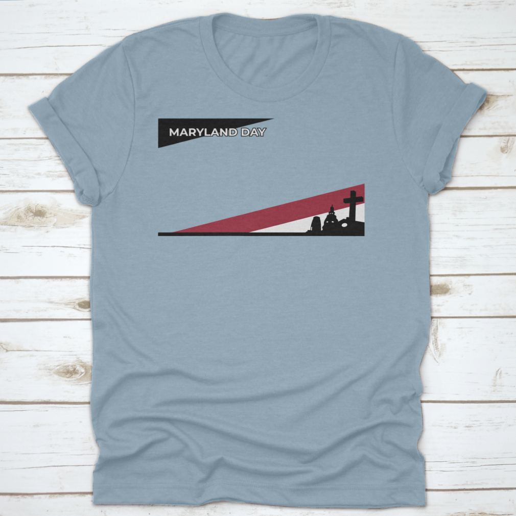 A vibrant Maryland Day vector illustration background showcasing the state's culture and heritage in a colorful design.