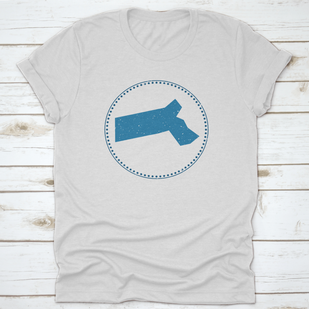 Massachusetts Sticker travel rubber stamp featuring a detailed map of the state, showcasing landmarks and geographical features.