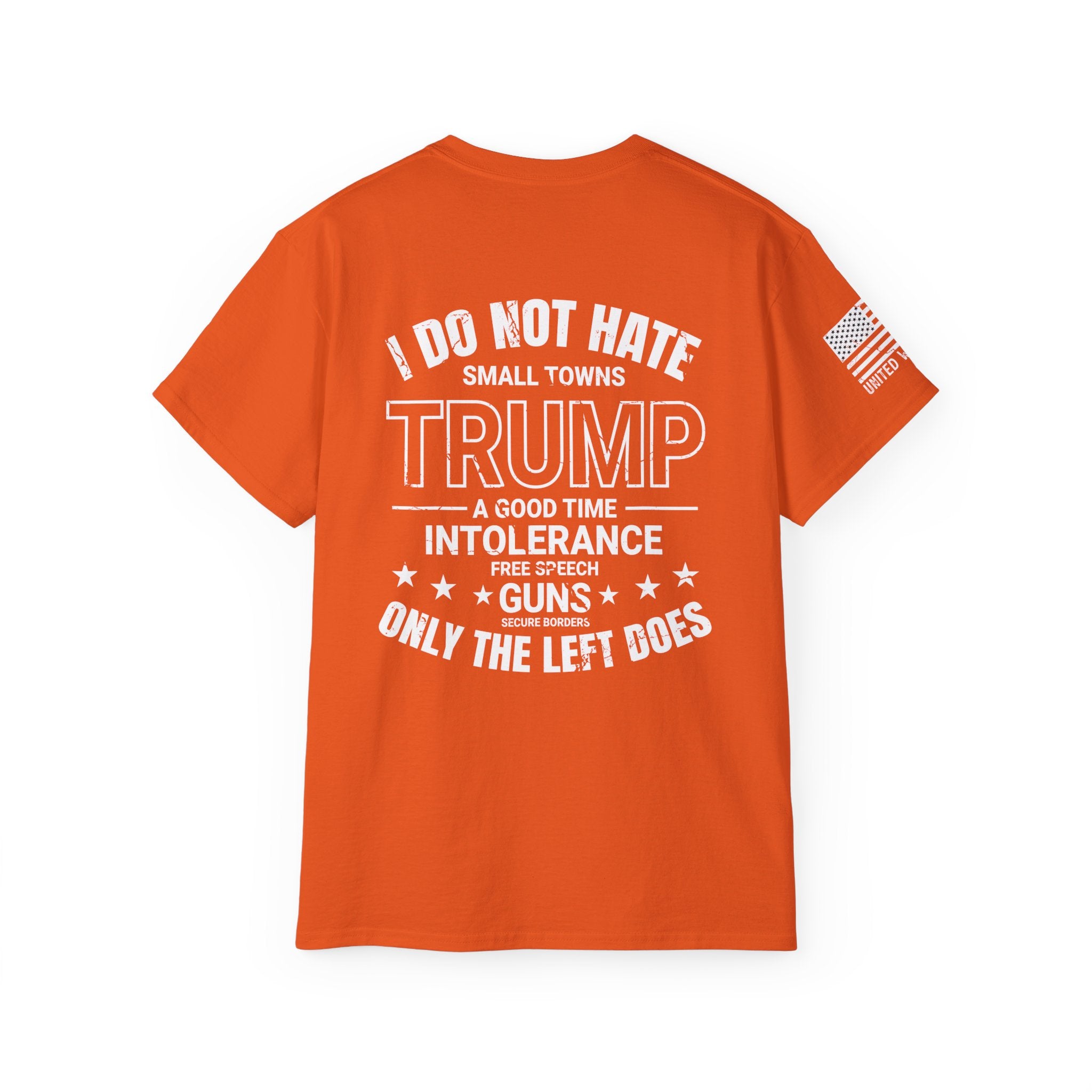 Men's cotton t-shirt featuring a bold slogan, showcasing quality fabric and a classic fit.