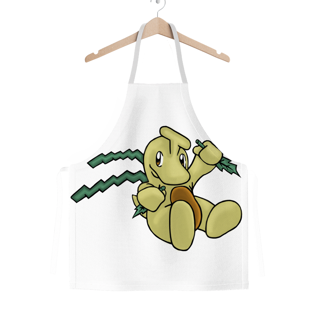 Mercardo Classic Sublimation Adult Apron in vibrant colors, made of 100% polyester, ideal for sublimation printing and various activities.