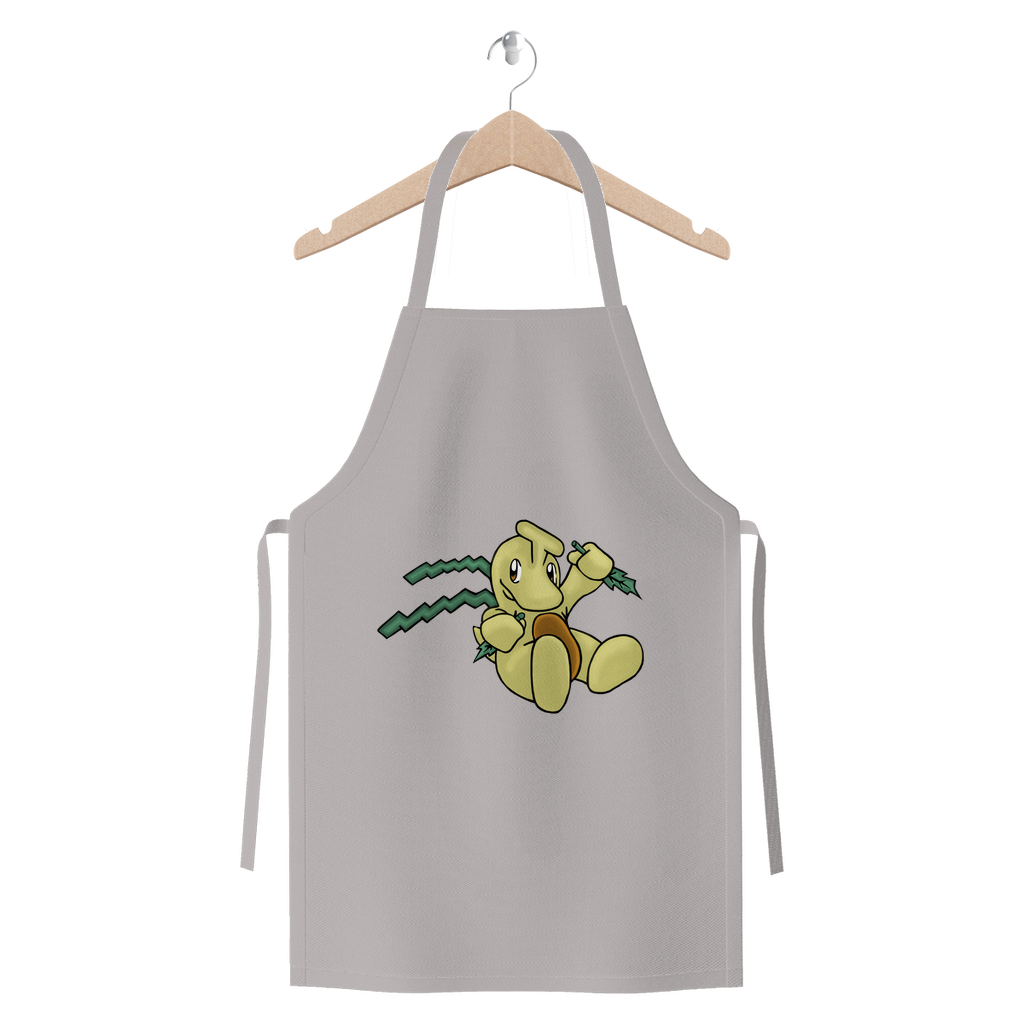 Mercardo Premium Jersey Apron made from heavyweight cotton twill, featuring self-fabric ties and available in various colors.