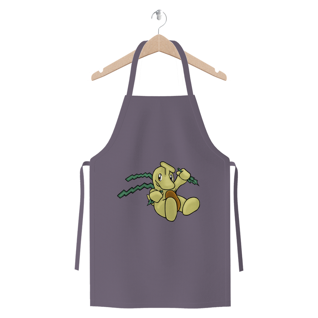 Mercardo Premium Jersey Apron made from heavyweight cotton twill, featuring self-fabric ties and available in various colors.