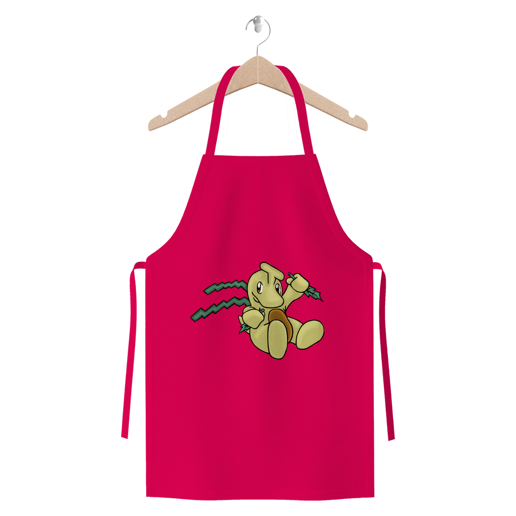 Mercardo Premium Jersey Apron made from heavyweight cotton twill, featuring self-fabric ties and available in various colors.