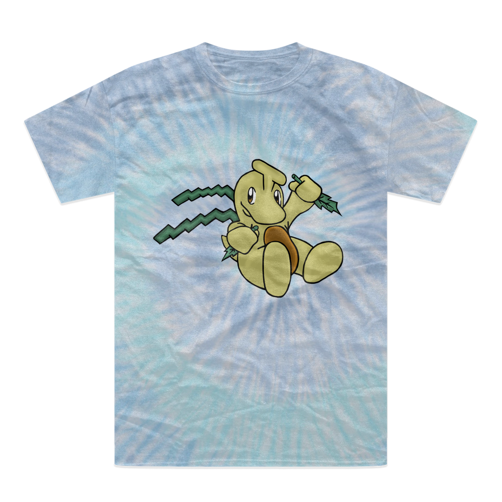 Mercardo Tie-Dye T-Shirt featuring vibrant colors and unique hand-dyed patterns, made from 100% heavyweight cotton.