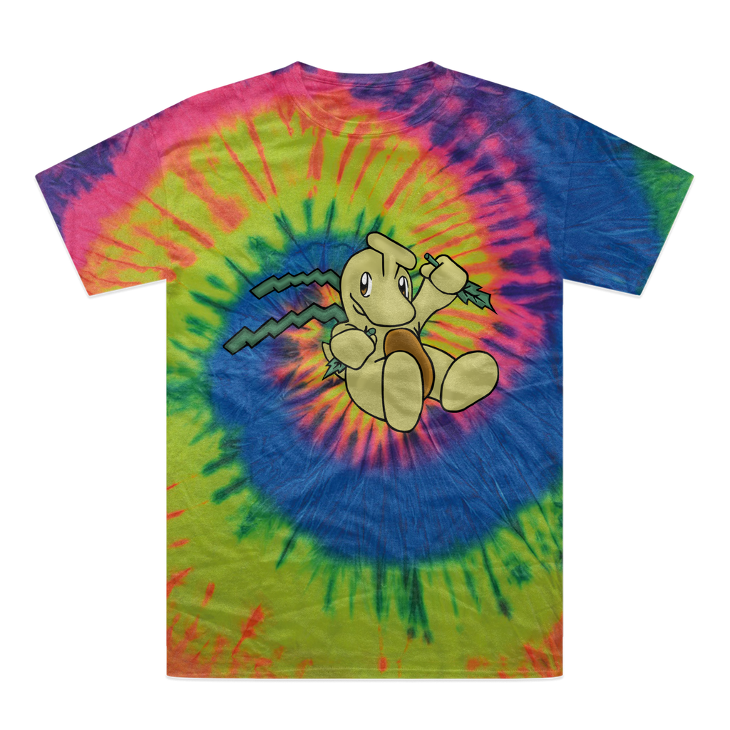 Mercardo Tie-Dye T-Shirt featuring vibrant colors and unique hand-dyed patterns, made from 100% heavyweight cotton.
