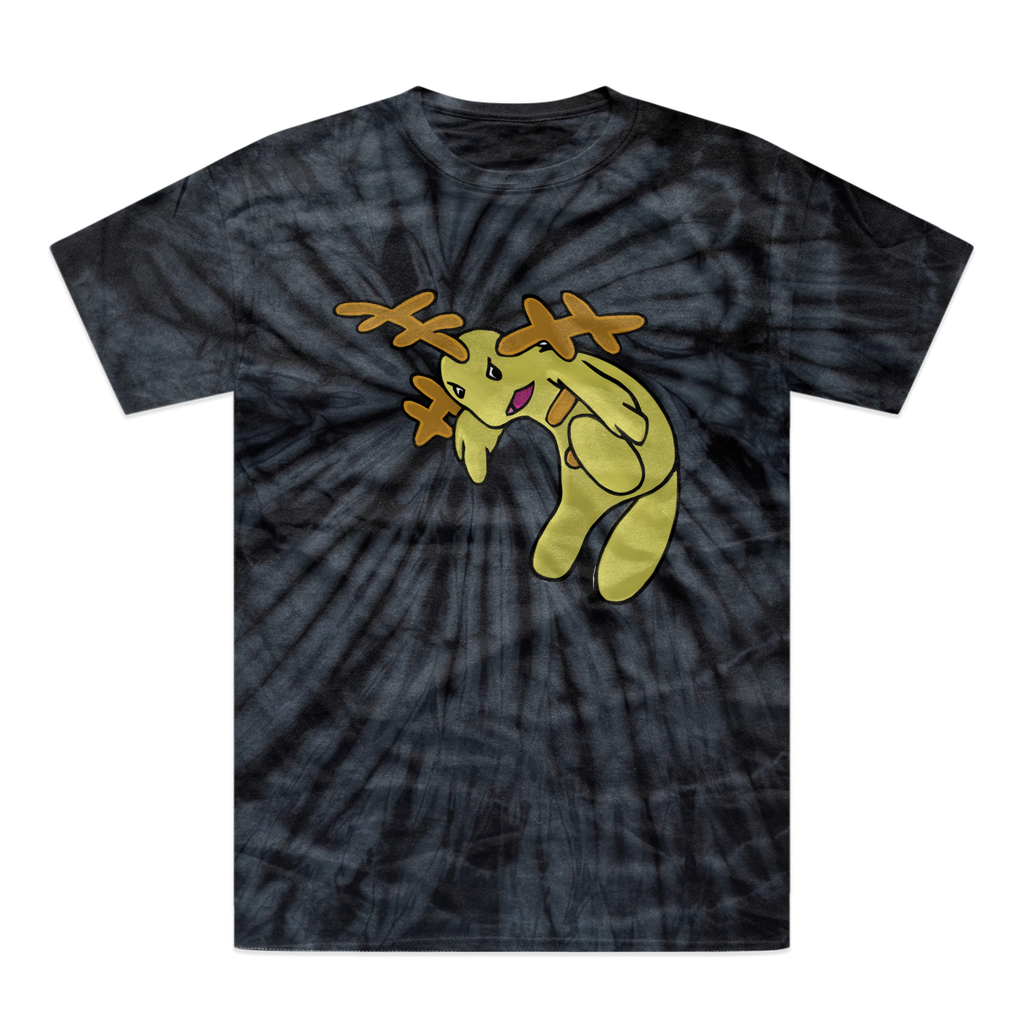 Mergilender Tonal Spider Tie-Dye T-Shirt showcasing vibrant colors and unique patterns, crafted from heavyweight cotton for comfort and durability.