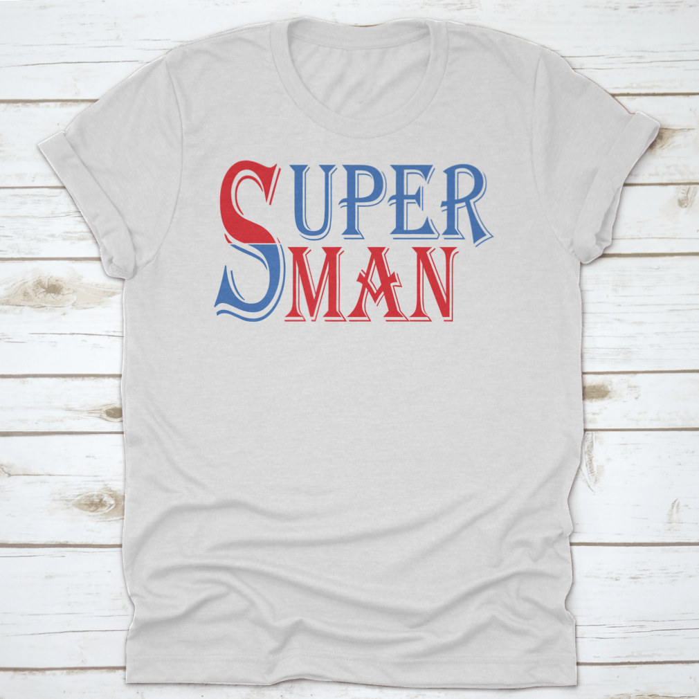 A stylish modern typographic T-shirt design for men, showcasing a comfortable fit and high-quality fabric.