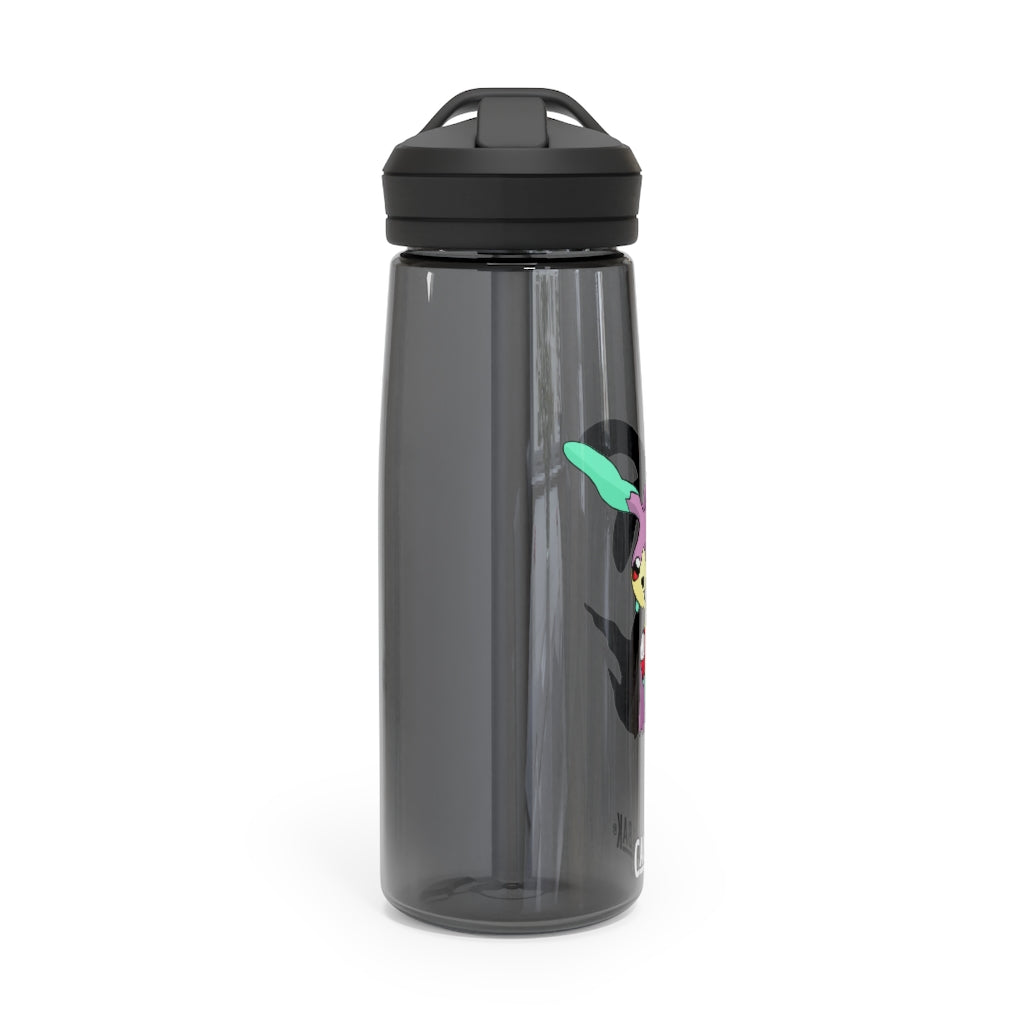 Molepha CamelBak Eddy® Water Bottle in 20oz and 25oz sizes, showcasing its durable Tritan™ material and spill-proof design.