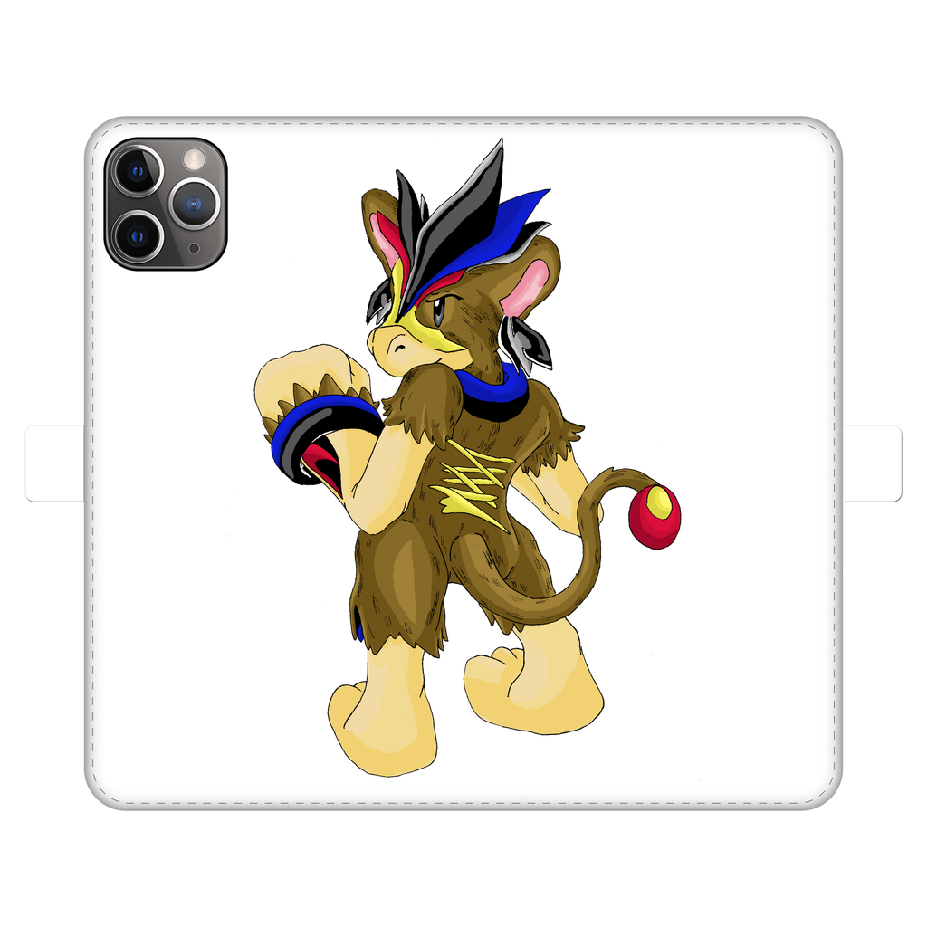 Moongenchen Fully Printed Wallet Case featuring vibrant UV-printed designs, magnetic closure, and faux leather material for iPhone and Samsung models.