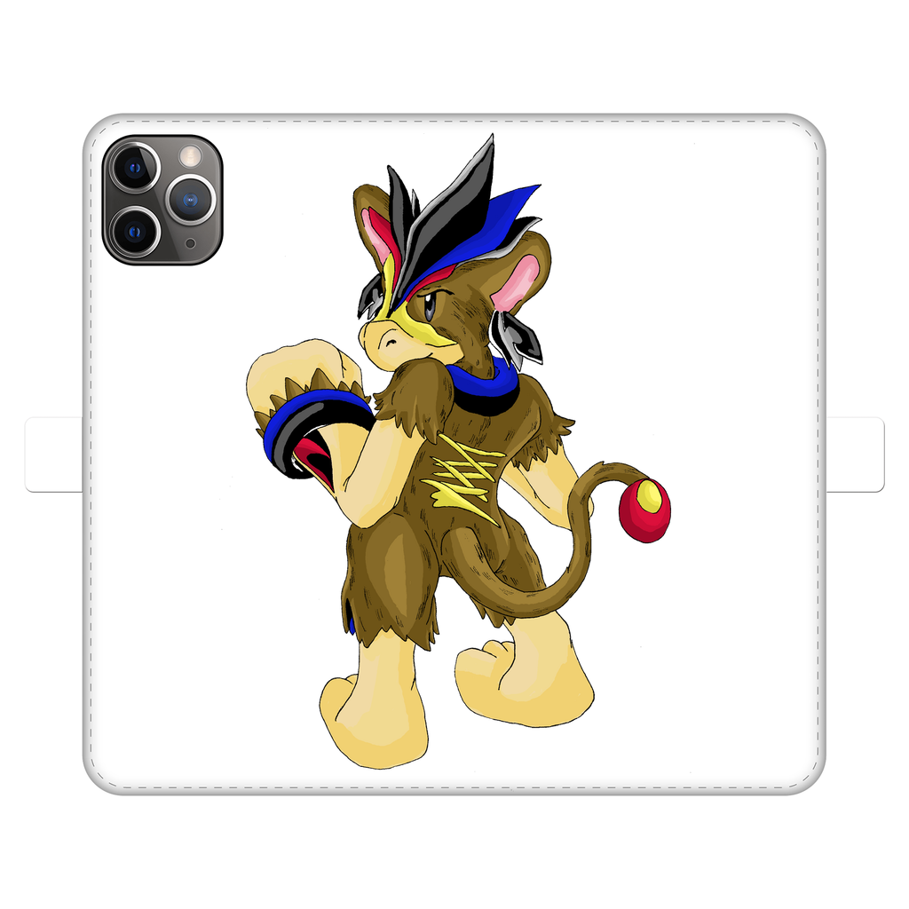 Moongenchen Fully Printed Wallet Case featuring vibrant UV-printed designs, magnetic closure, and faux leather material for iPhone and Samsung models.