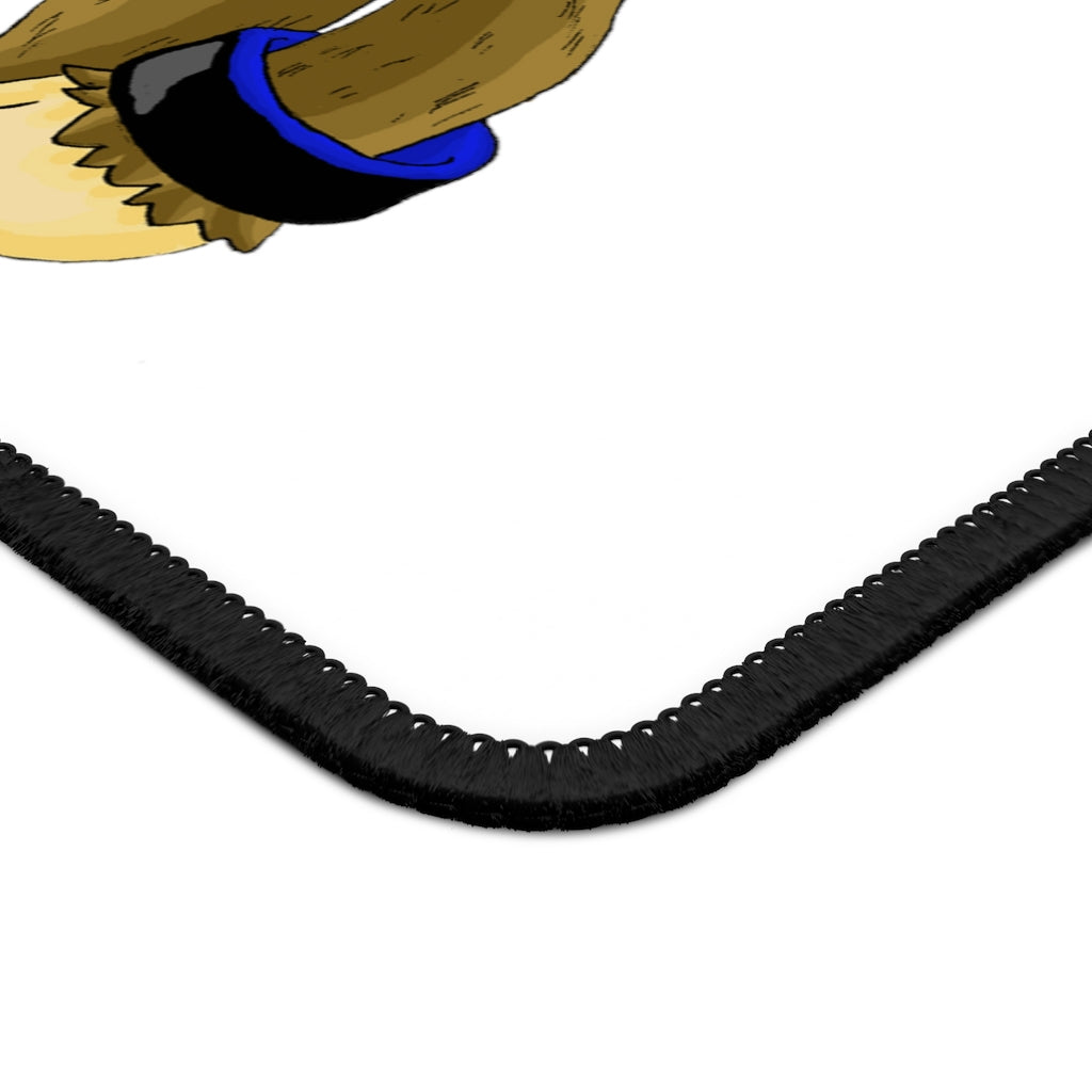 Moongenchen Gaming Mouse Pad featuring vibrant custom designs and stitched edges, measuring 9x7 inches.