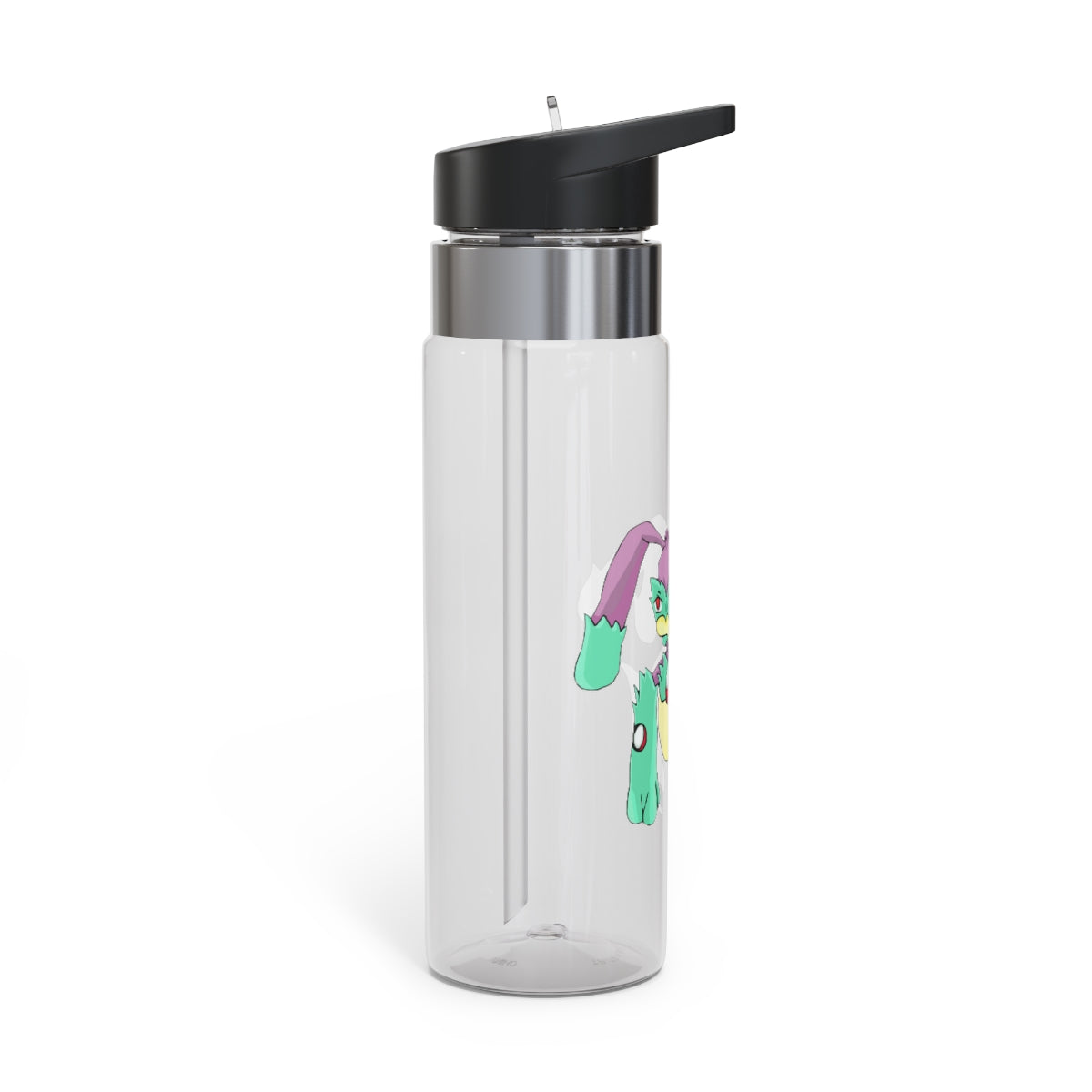 Morphesis Kensington Tritan™ Sport Bottle in vibrant colors with a carabiner hook, showcasing its sleek design and spill-resistant lid.