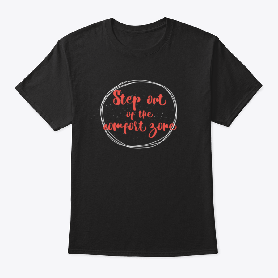 A stylish Motivational and Inspirational Quote apparel made from 100% cotton, showcasing its classic fit and midweight fabric.