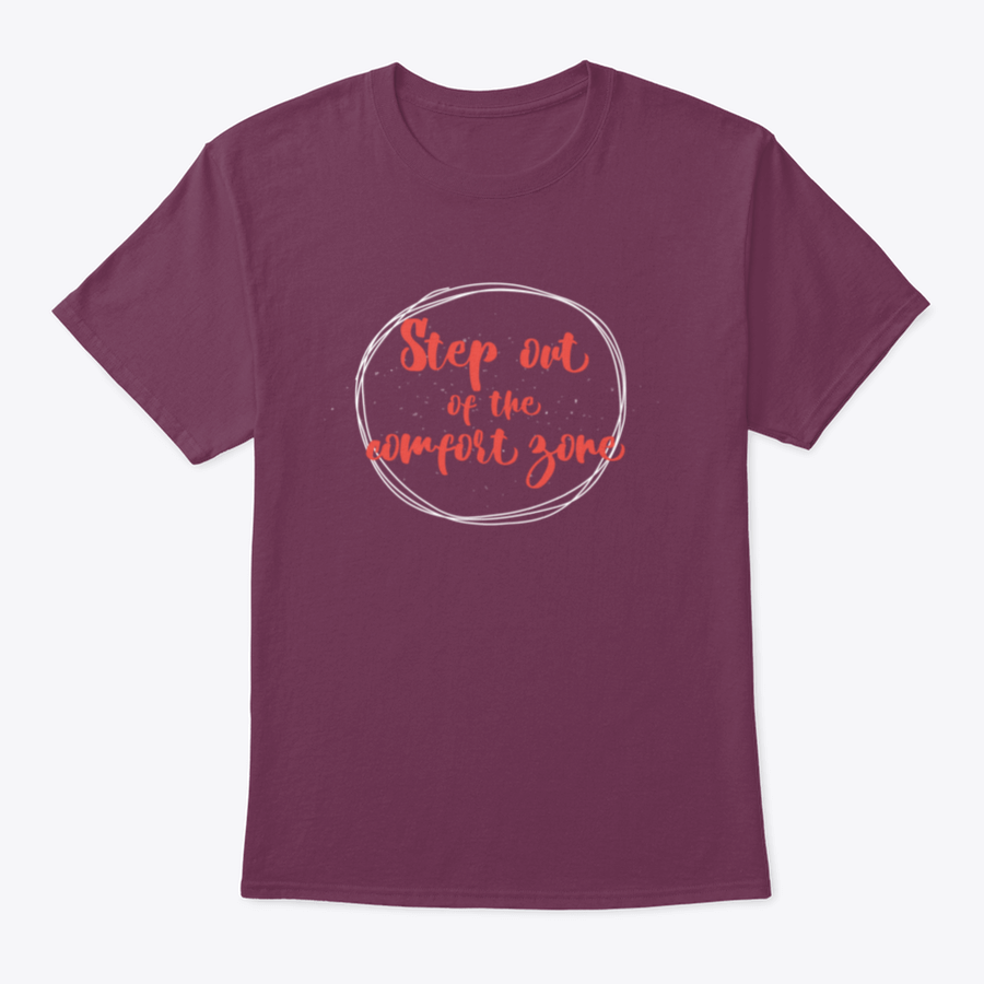 A stylish Motivational and Inspirational Quote apparel made from 100% cotton, showcasing its classic fit and midweight fabric.