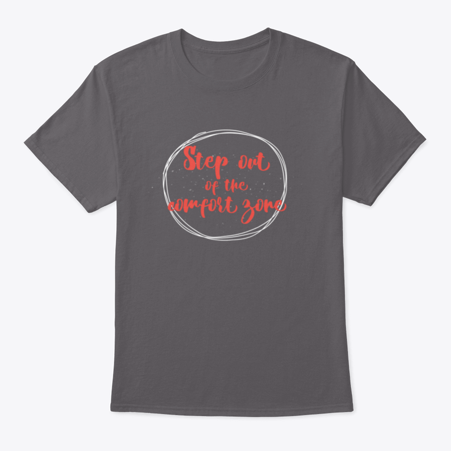 A stylish Motivational and Inspirational Quote apparel made from 100% cotton, showcasing its classic fit and midweight fabric.