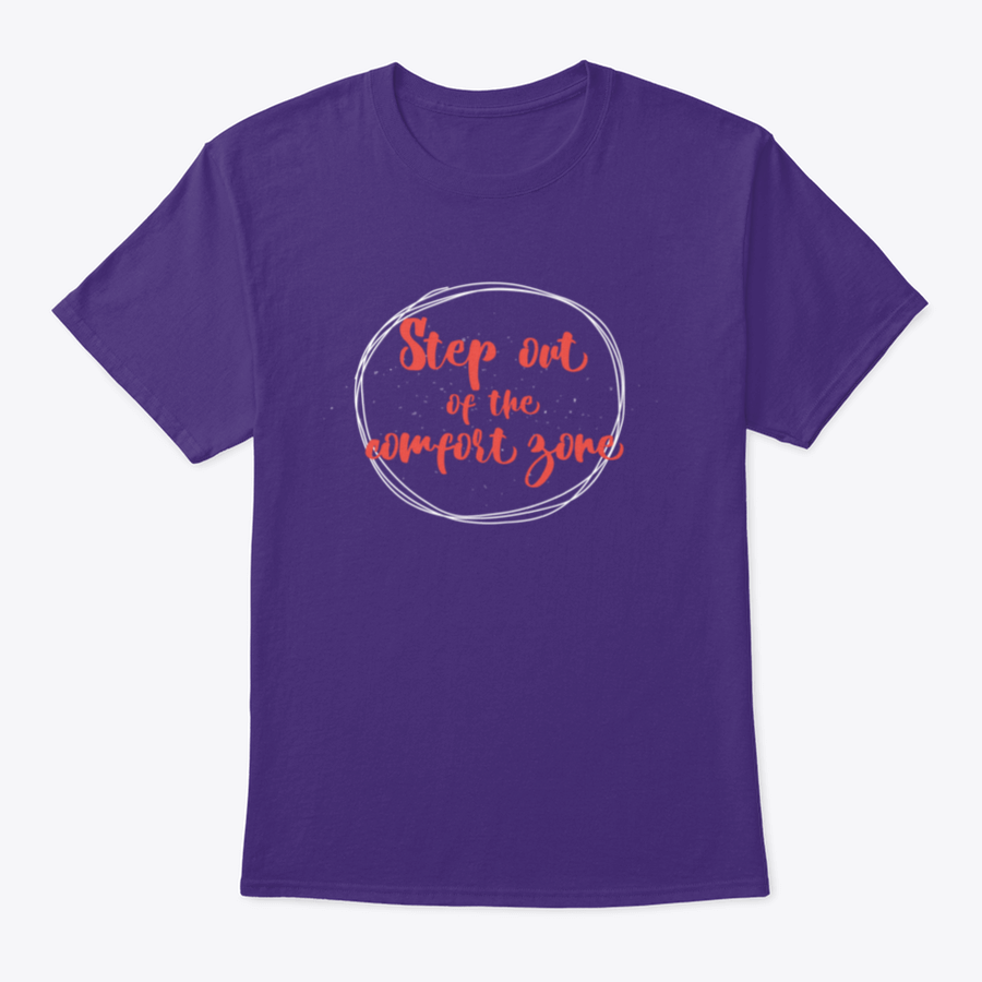 A stylish Motivational and Inspirational Quote apparel made from 100% cotton, showcasing its classic fit and midweight fabric.