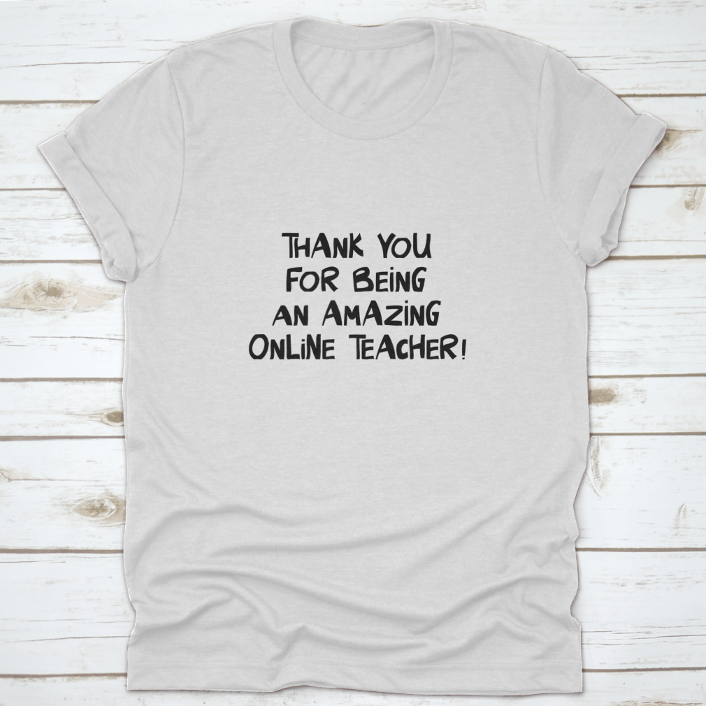 Motivational Quotes T-shirt for teachers featuring stylish font, made from 100% cotton, showcasing a comfortable classic fit.