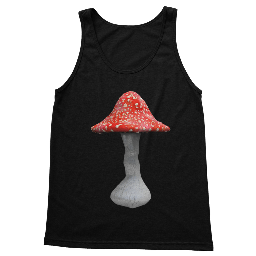 Mushroom2 Classic Adult Vest Top in various colors, showcasing its unisex design and high-quality fabric.