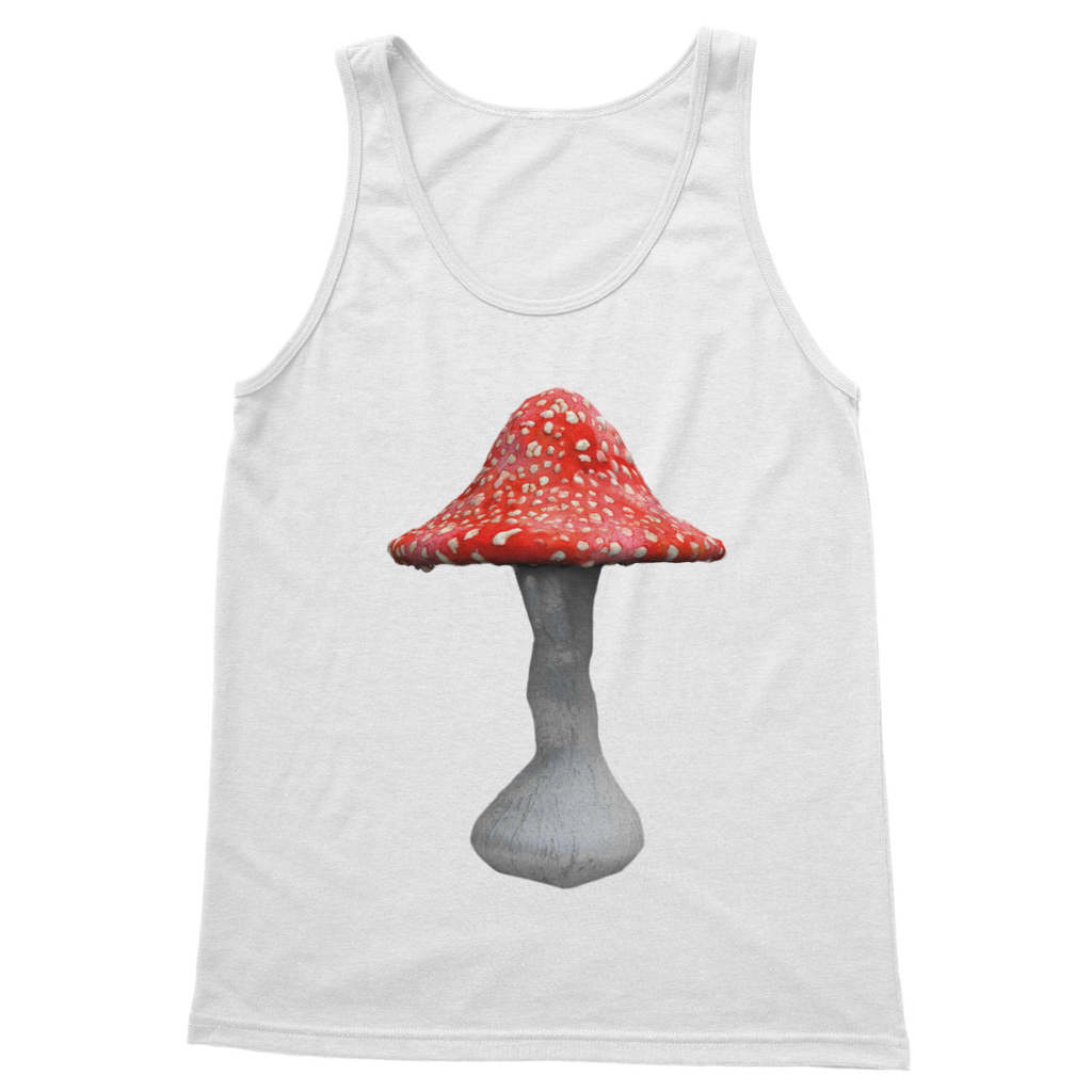 Mushroom2 Classic Adult Vest Top in various colors, showcasing its unisex design and high-quality fabric.