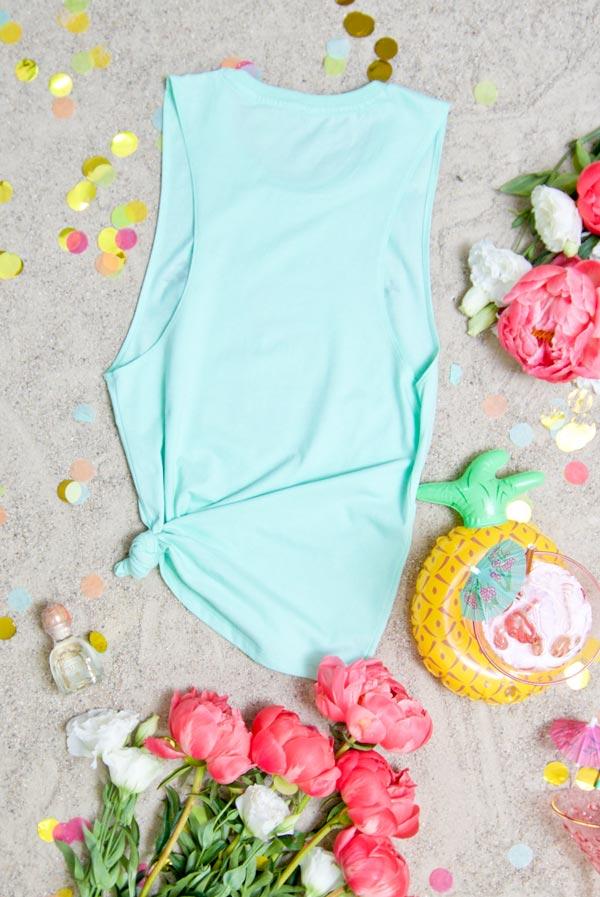 My Final Fiesta Let's Get Smashed muscle tank top featuring a vibrant Mexico theme, perfect for bachelorette parties.