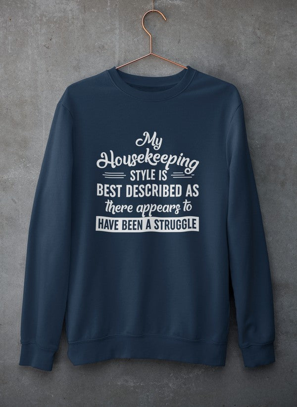 Cozy sweats designed by top artists, featuring a cotton/poly fleece blend and adjustable banded cuffs for warmth.