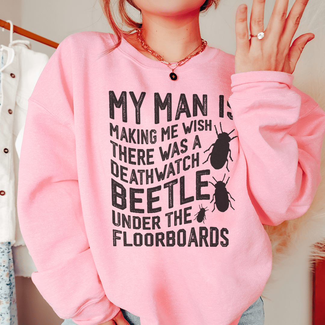 Stylish My Man Is Making Me Wish sweats featuring a cozy fleece lining and adjustable cuffs, designed by top artists.