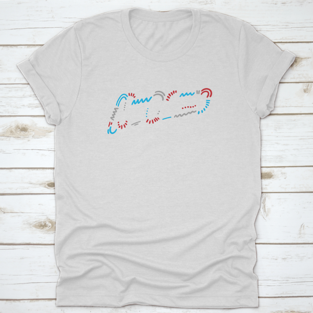 A stylish t-shirt featuring the handwritten city name 'New Orleans' in modern calligraphy, showcasing artistic lettering on a comfortable fabric.