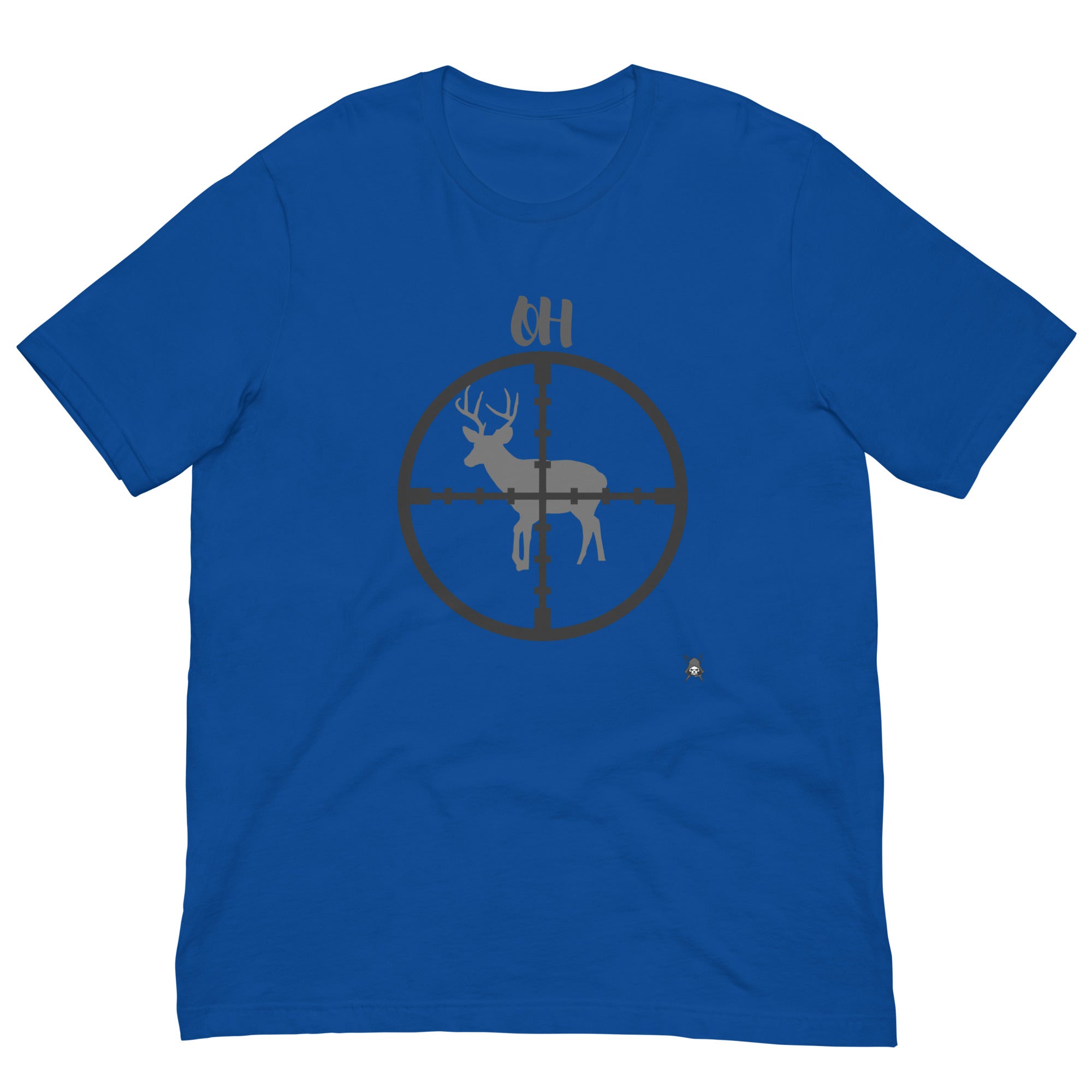 A soft and lightweight OH Deer T-Shirt featuring a unique design by grimmart2021, made from 100% combed and ring-spun cotton.