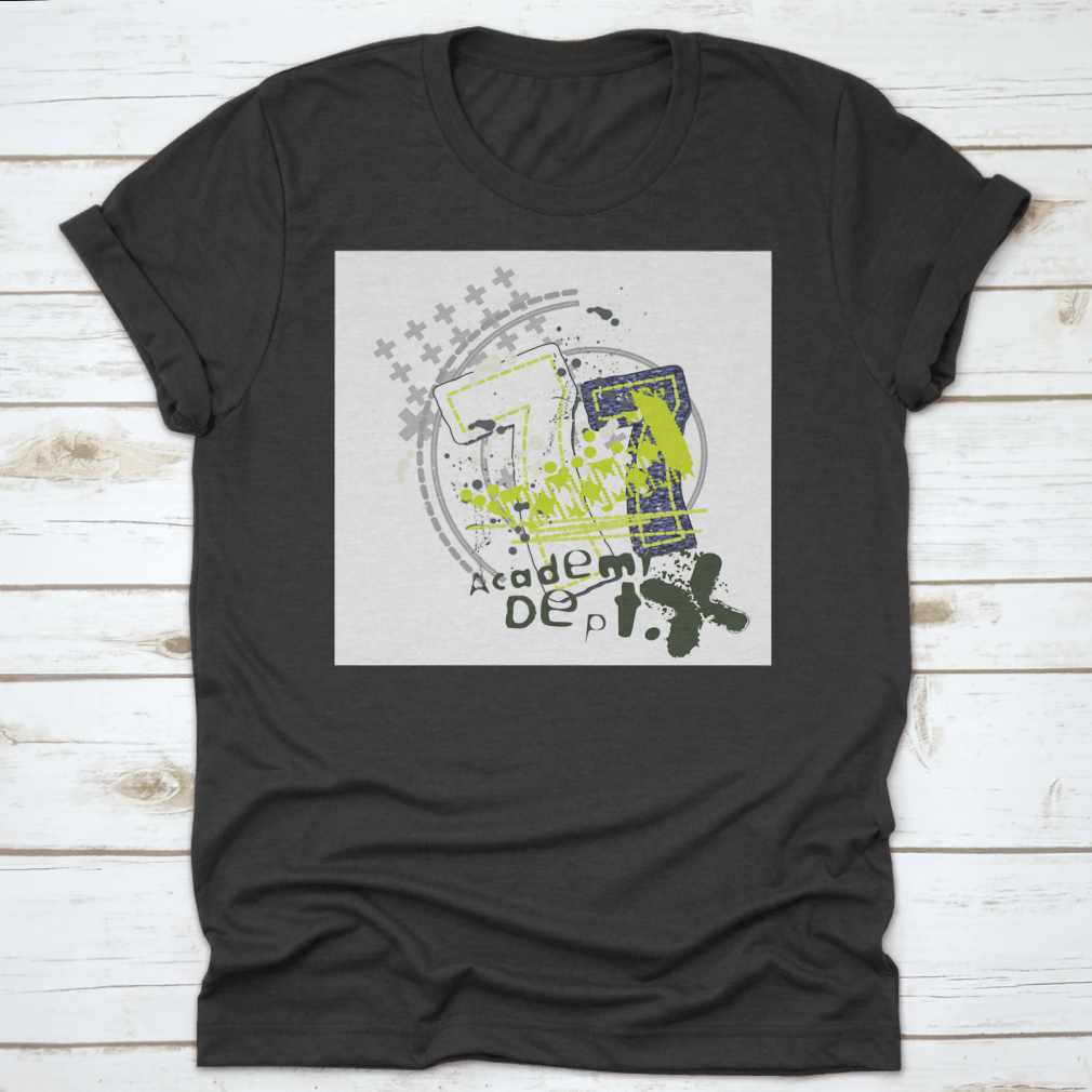 Old School Style T-Shirt featuring a vintage typographic design, made from 100% cotton with a classic fit.