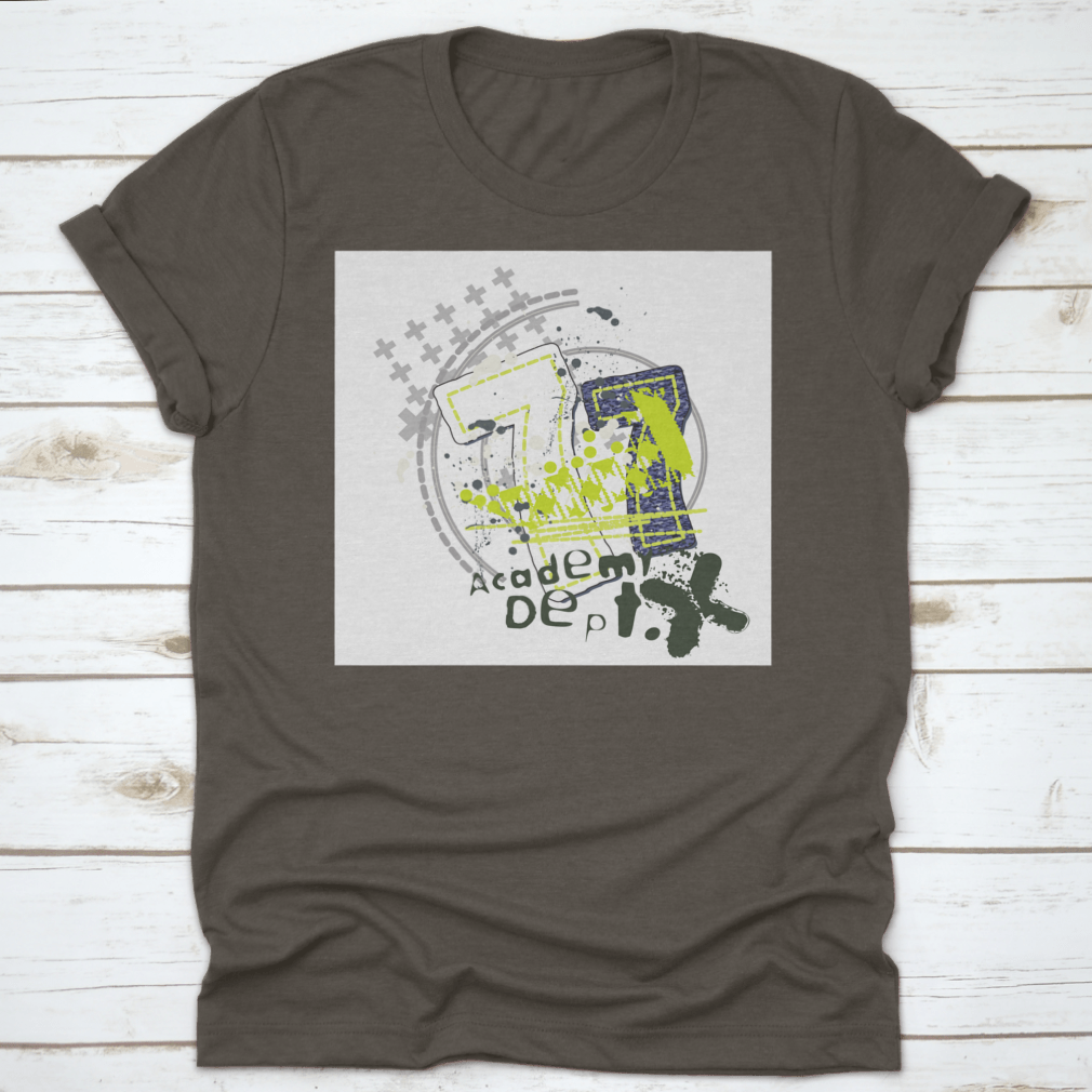 Old School Style T-Shirt featuring a vintage typographic design, made from 100% cotton with a classic fit.