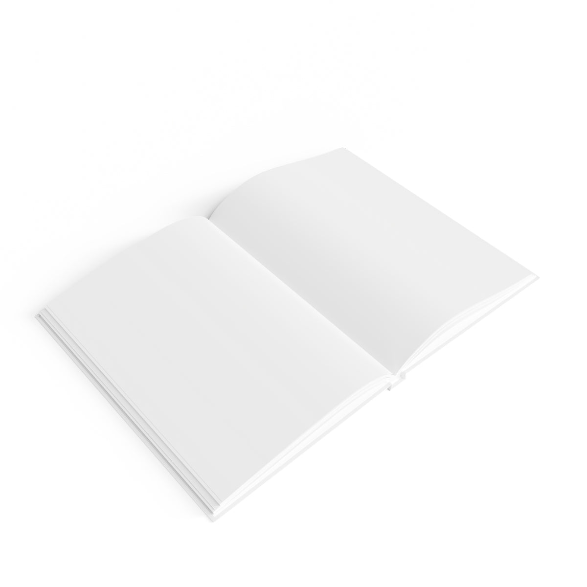 Panda Journal - Blank with colorful wraparound print and hardcover design, showcasing its blank pages for creativity.