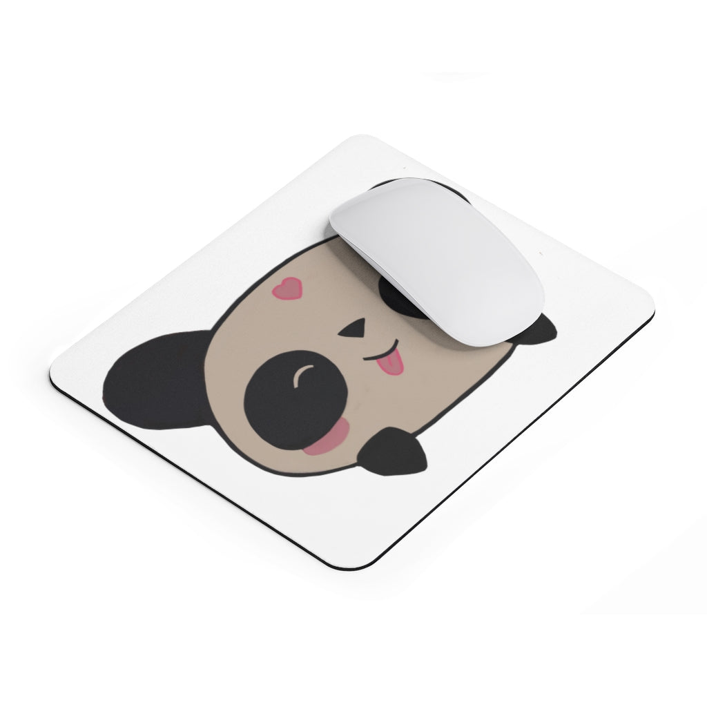 A high-quality Panda Mouse Pad featuring a vibrant panda design on a smooth neoprene surface, perfect for any desk.