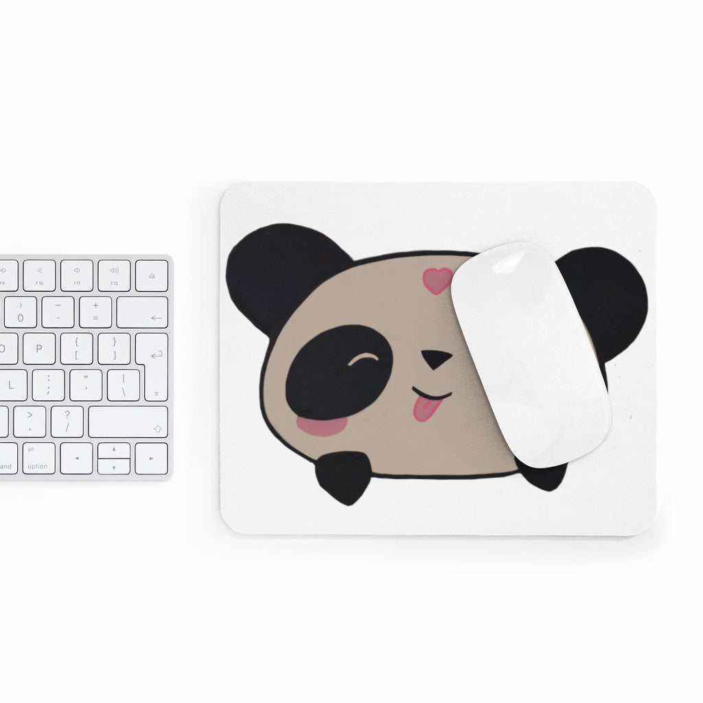 A high-quality Panda Mouse Pad featuring a vibrant panda design on a smooth neoprene surface, perfect for any desk.