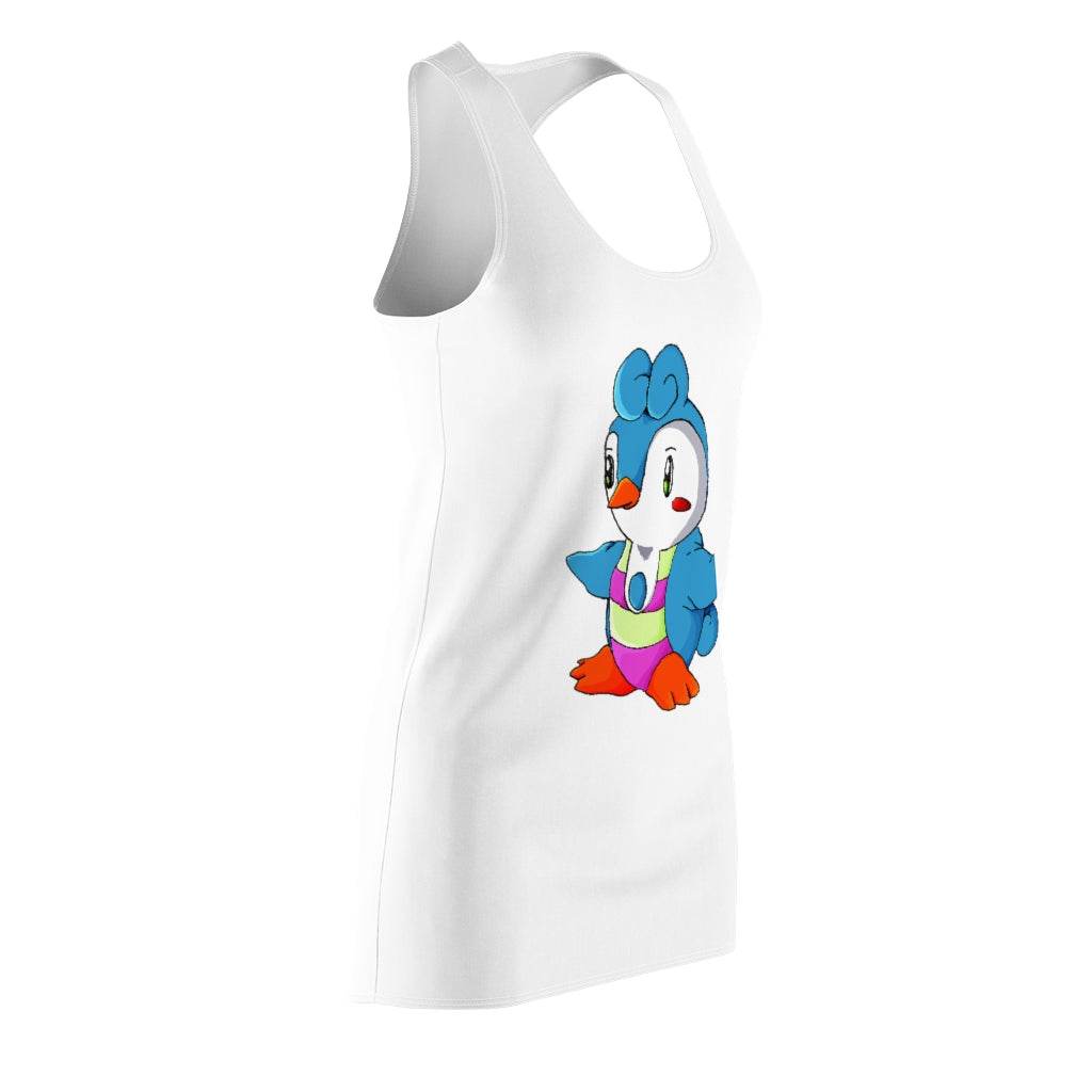 Penny Women's Cut & Sew Racerback Dress showcasing a stylish and feminine design with a sporty fit.