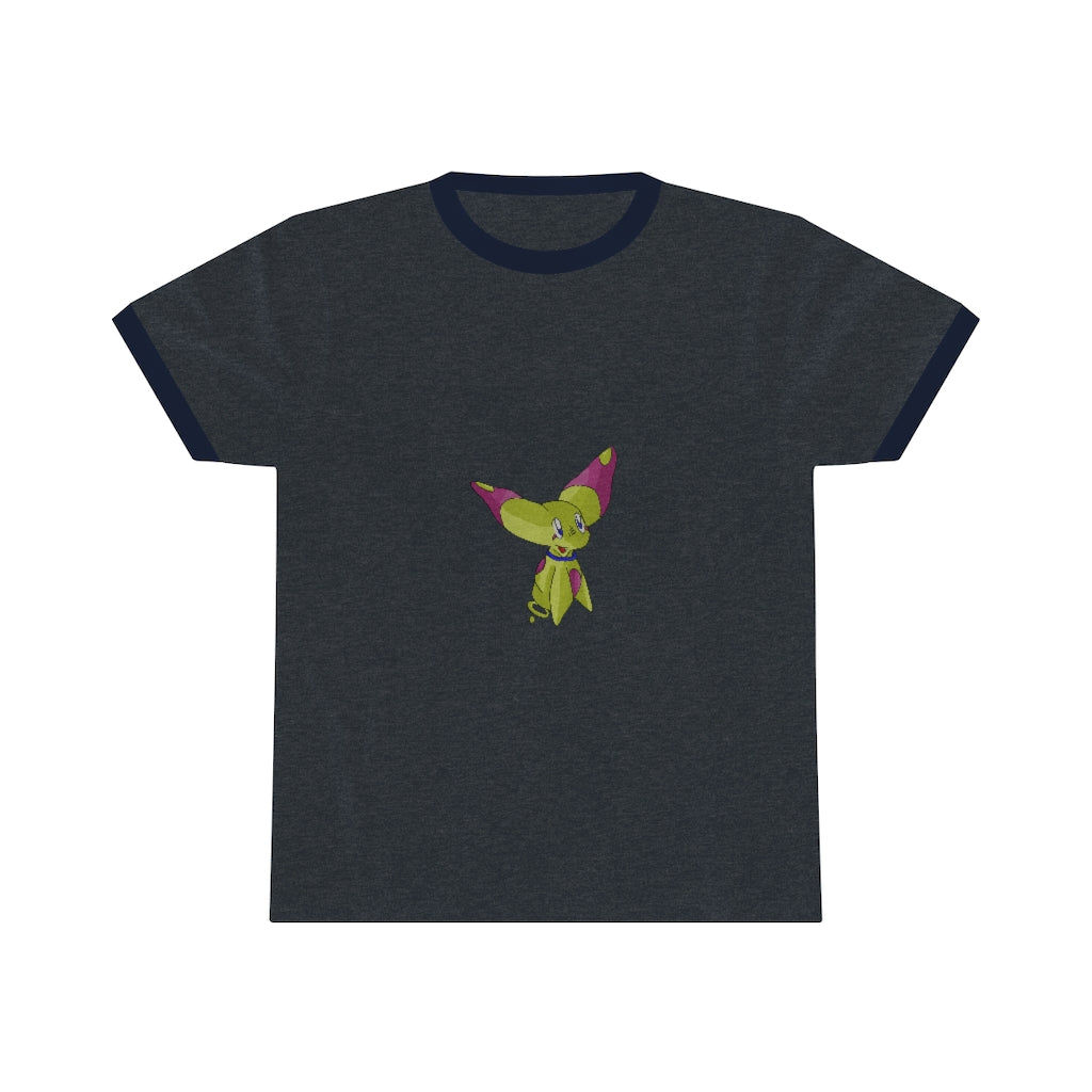 Phaff Unisex Ringer Tee showcasing various colors and a stylish ringer neckline, perfect for summer wear.