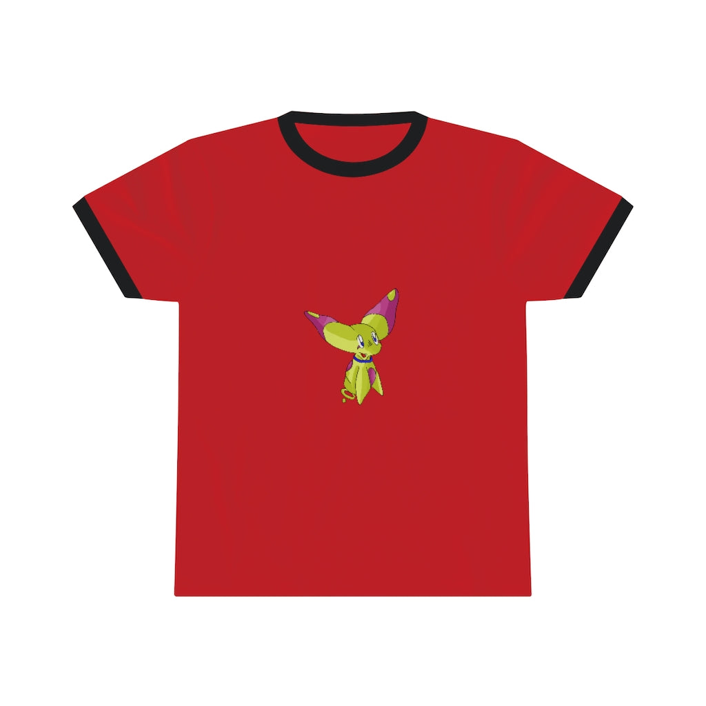 Phaff Unisex Ringer Tee showcasing various colors and a stylish ringer neckline, perfect for summer wear.