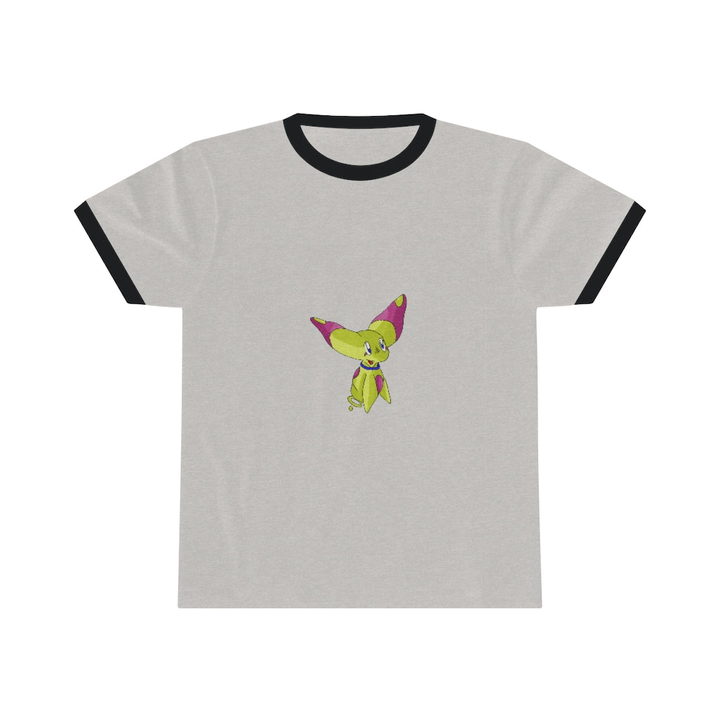 Phaff Unisex Ringer Tee showcasing various colors and a stylish ringer neckline, perfect for summer wear.