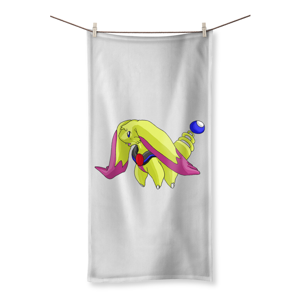 Phaffoff Sublimation All Over Towel featuring vibrant prints on polyester front and soft cotton backing, available in various sizes.