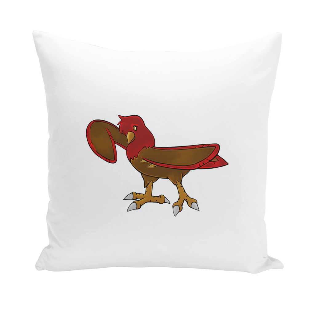 Pidgenna Throw Pillows in various styles including linen, canvas, and suede, showcasing their vibrant colors and textures.