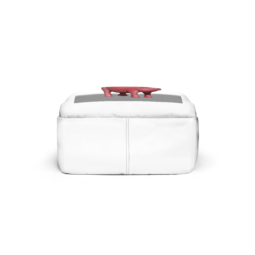 Pig Unisex Classic Backpack in vibrant colors, showcasing durable nylon material and adjustable straps.