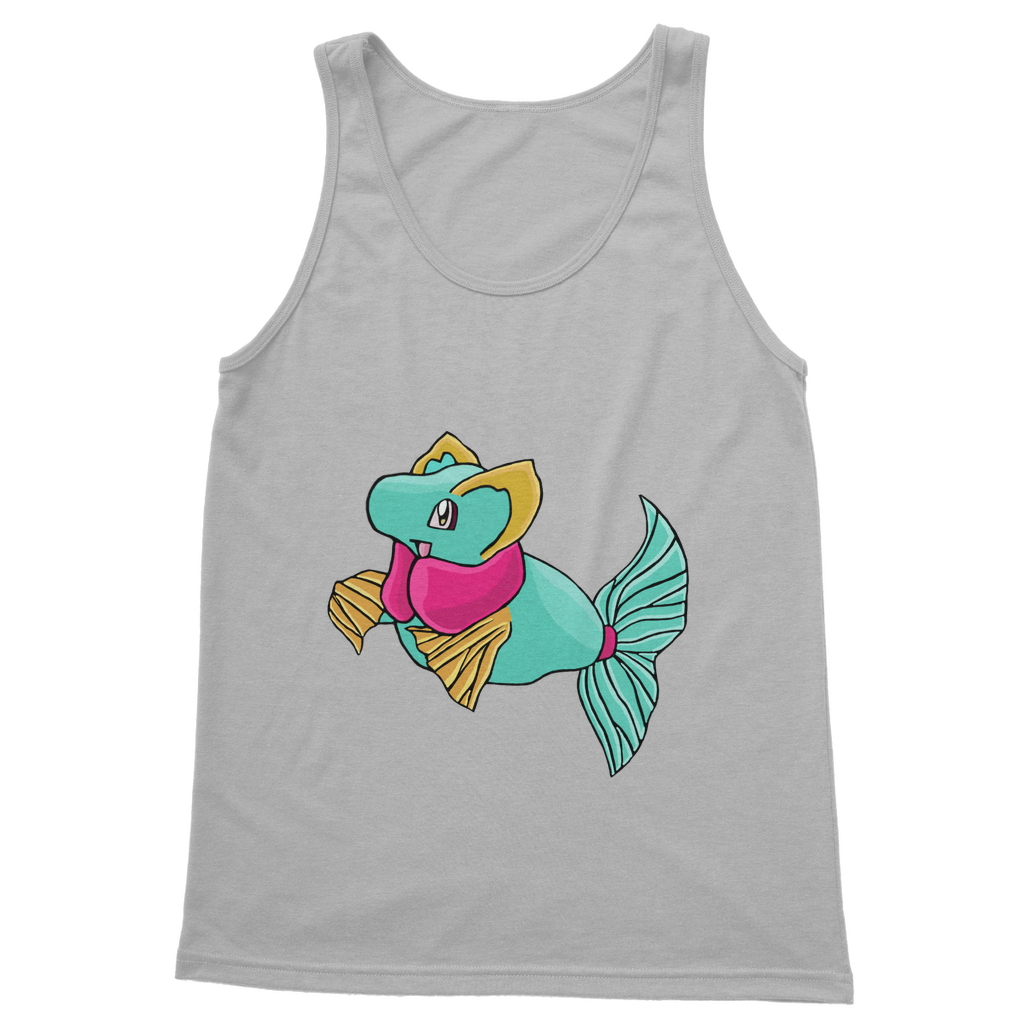 Plumo Classic Adult Vest Top in various colors, showcasing its unisex design and high-quality cotton fabric.