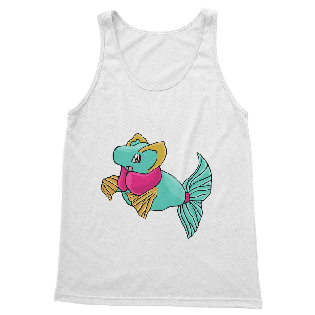 Plumo Classic Adult Vest Top in various colors, showcasing its unisex design and high-quality cotton fabric.