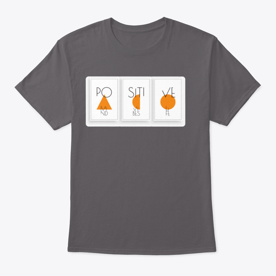 A stylish Positive Mind, Positive Vibes T-shirt made from 100% cotton, featuring a positive message design, perfect for casual wear.