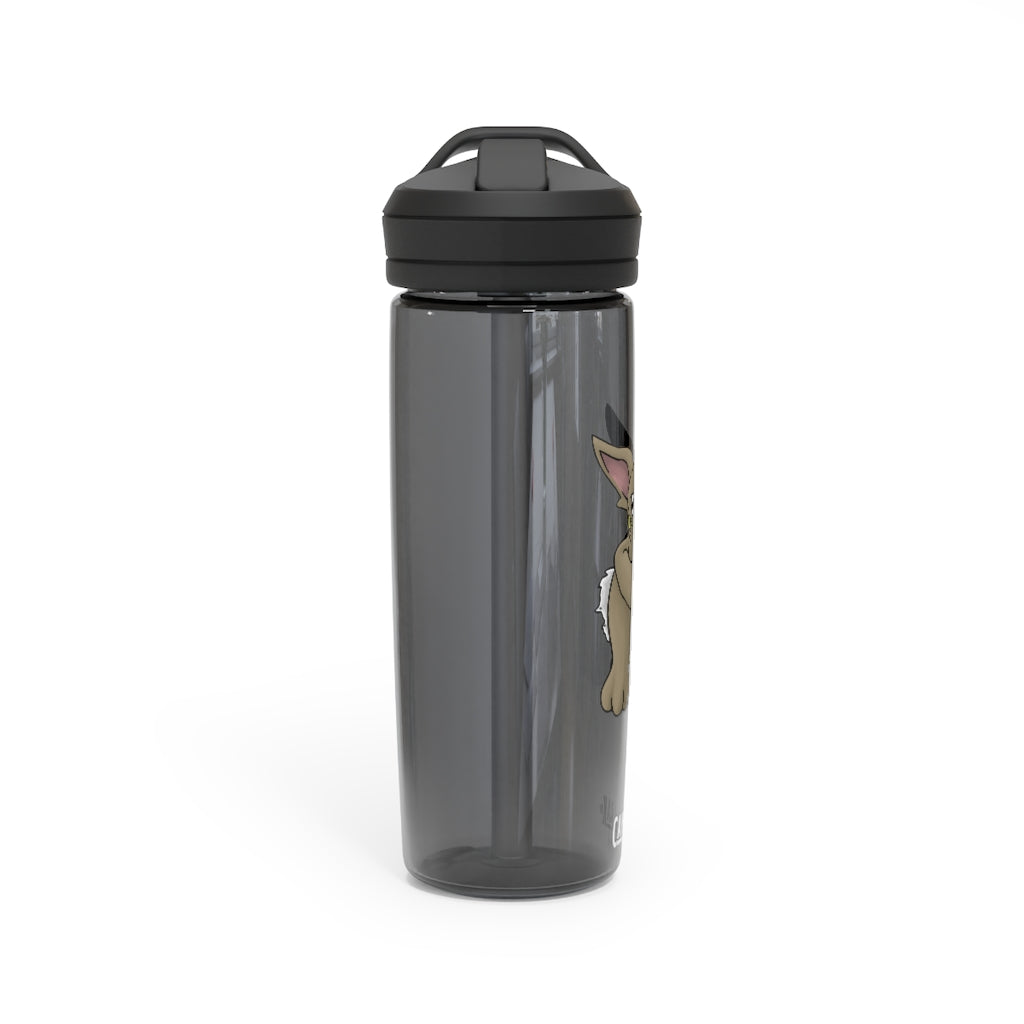 Rabab CamelBak Eddy® Water Bottle in 20oz and 25oz sizes, showcasing durable Tritan™ material and spill-proof design.