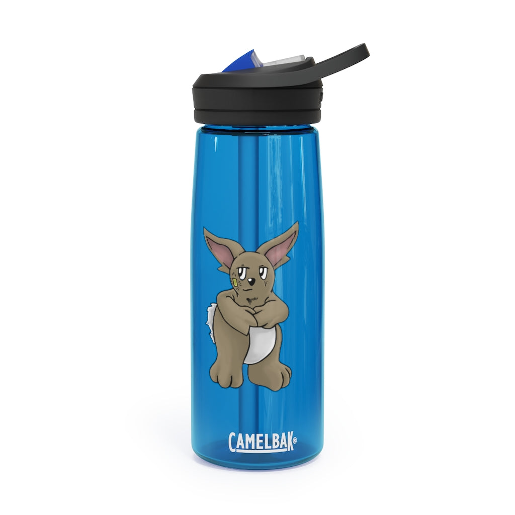 Rabab CamelBak Eddy® Water Bottle in 20oz and 25oz sizes, showcasing durable Tritan™ material and spill-proof design.