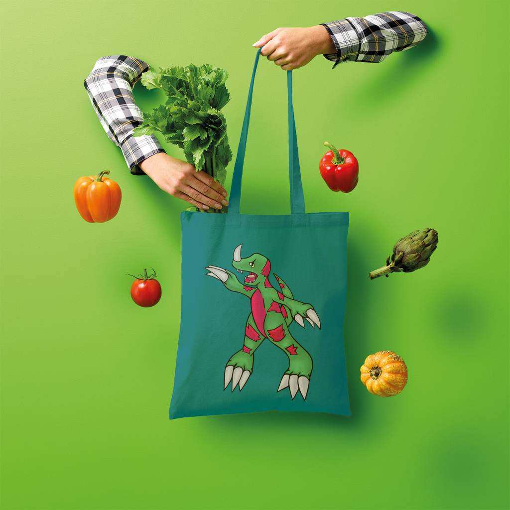 Recgor Shopper Tote Bag made of 100% cotton, featuring a spacious design and eco-friendly attributes, perfect for shopping and creative prints.